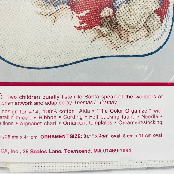 Cross Stitch "A Christmas Story" Stocking Kit by Needle Treasures - New/Sealed - Picture 6 of 8